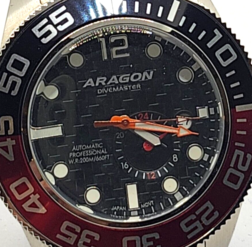 NEW Aragon Divemaster III NH37 Automatic A338 Men's Watch in Box image 5