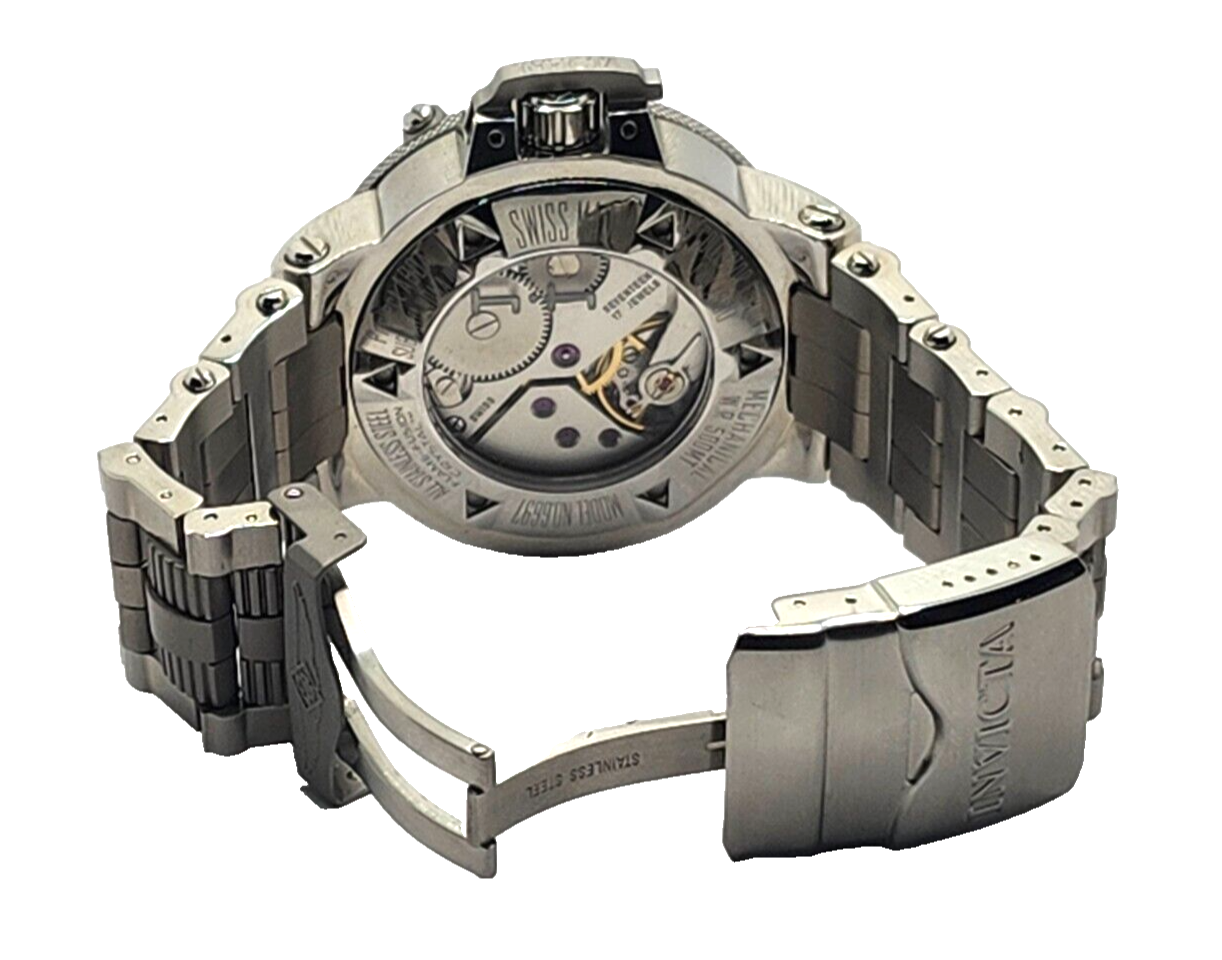 Invicta 6697 Subaqua Noma III Swiss Mechanical Limited Edition Silver & Titanium image 6