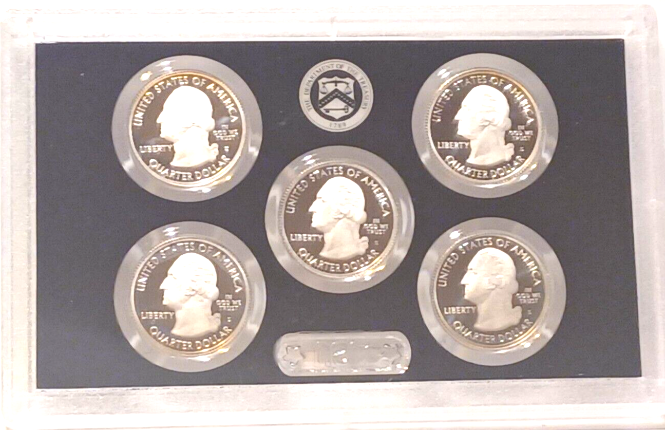 2016 S US Mint Silver Proof Set - 13 Coins COA Original Box image 4