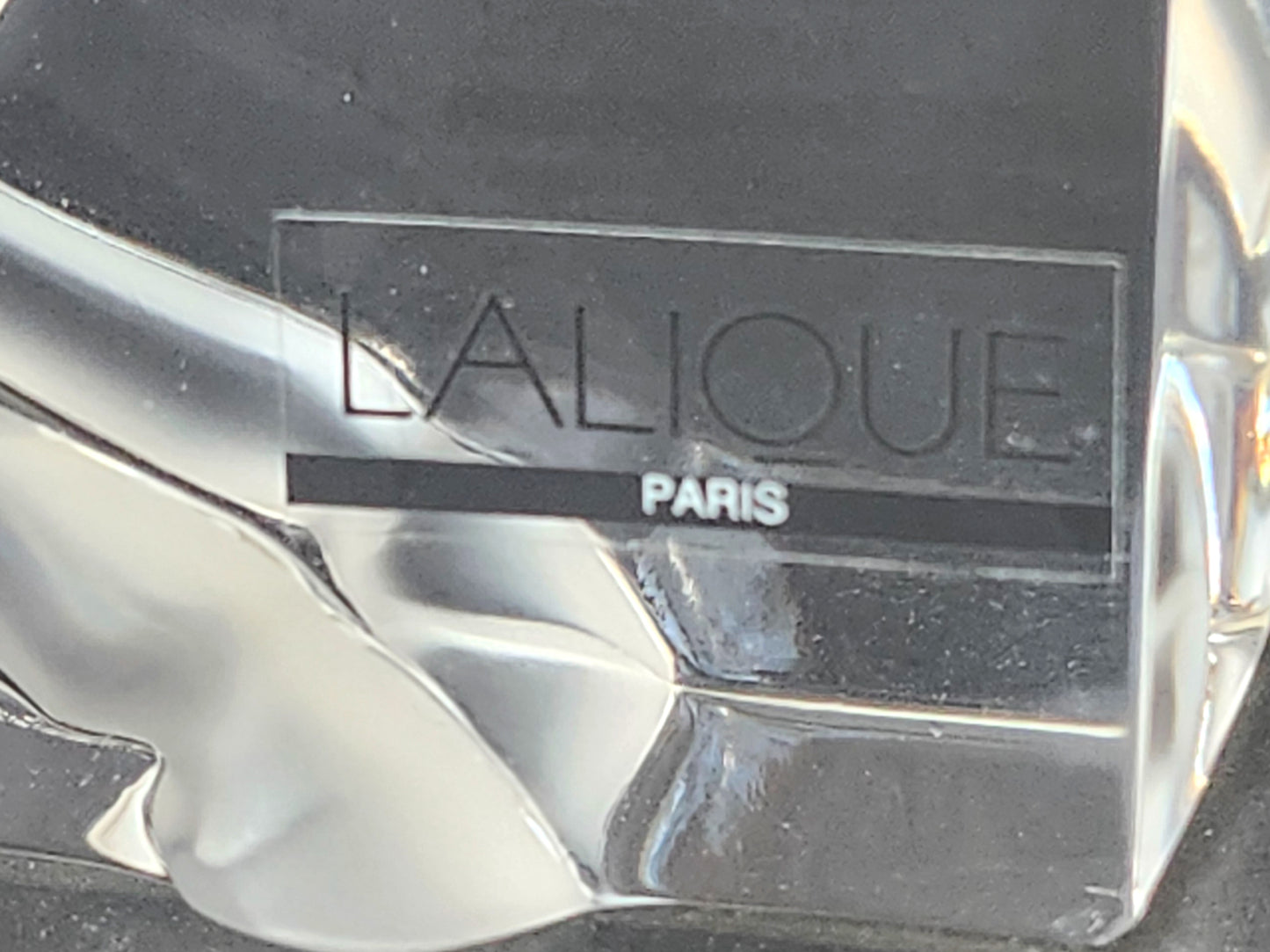 Rare! Lalique Clear Crystal Rearing Kozak Horse Figurine #1206500 image 4