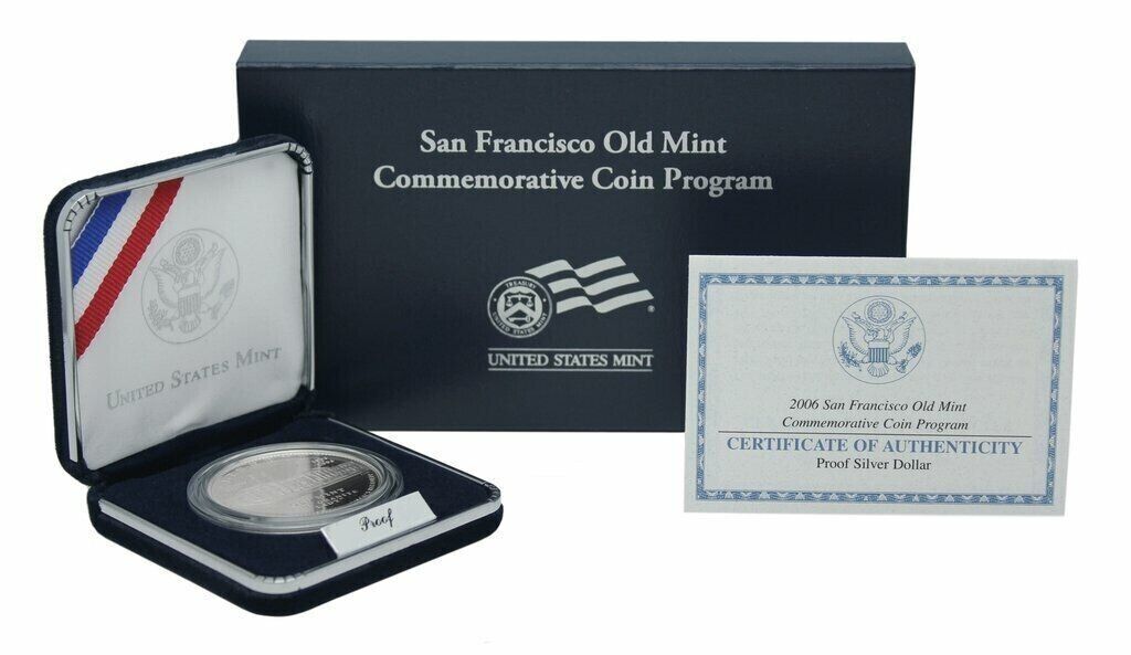 US Mint 2007 Little Rock Central High School Proof 90% Silver Dollar w/Box & COA image 0