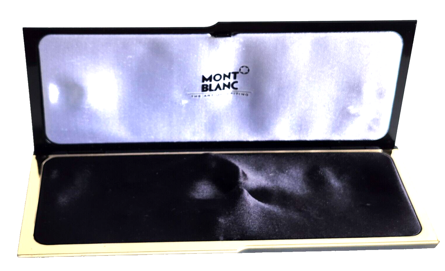 Montblanc Meisterstuck Gold-Coated Classique Black Rollerball Pen w/ Box image 8