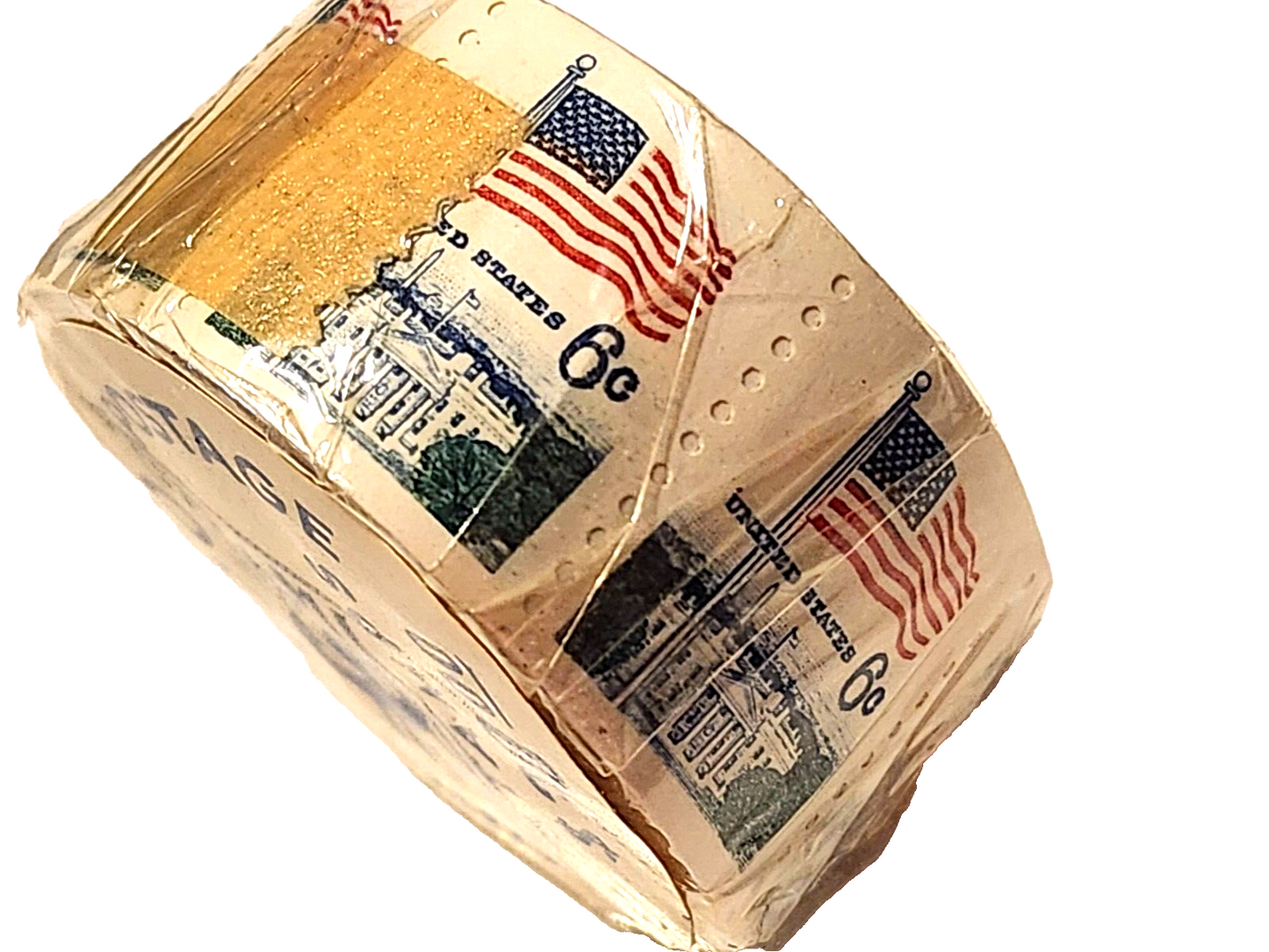 United States Grand Union Flag 6 Cent Unopened Stamp Roll of 500 ~ $30 image 1