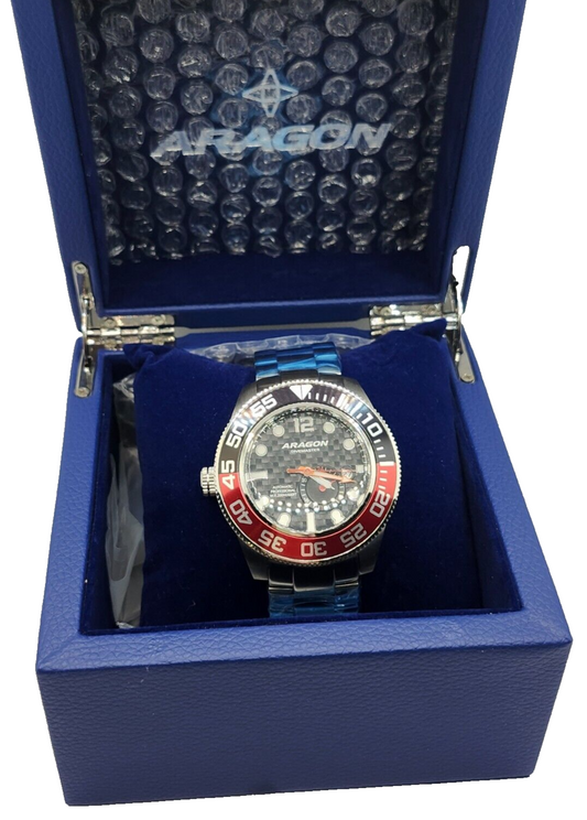 NEW Aragon Divemaster III NH37 Automatic A338 Men's Watch in Box image 0