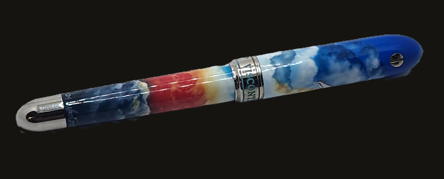 Limited Edition VISCONTI Mazzi 2005 Climbing the Space Pen 109/205 w/ 14k Nib image 4