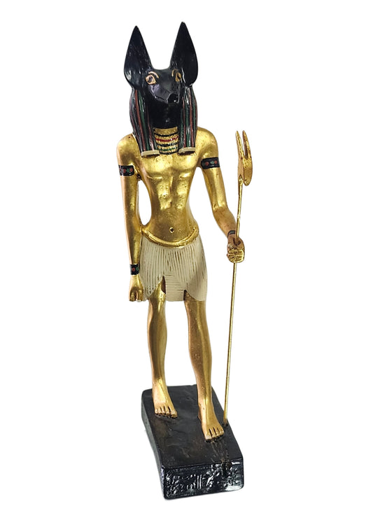 Artisans Guild International AGI Egyptian Anubis Statue image 0