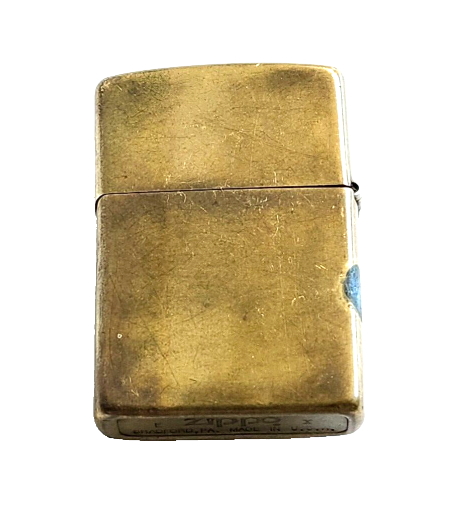 Zippo Lighter w/ WWII US Army 1st Cavalry Regiment Unit ANIMO ET FIDE Insignia image 5