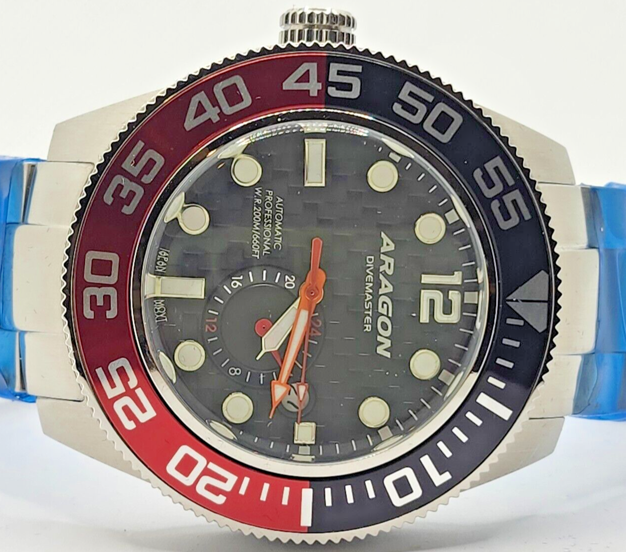 NEW Aragon Divemaster III NH37 Automatic A338 Men's Watch in Box image 3
