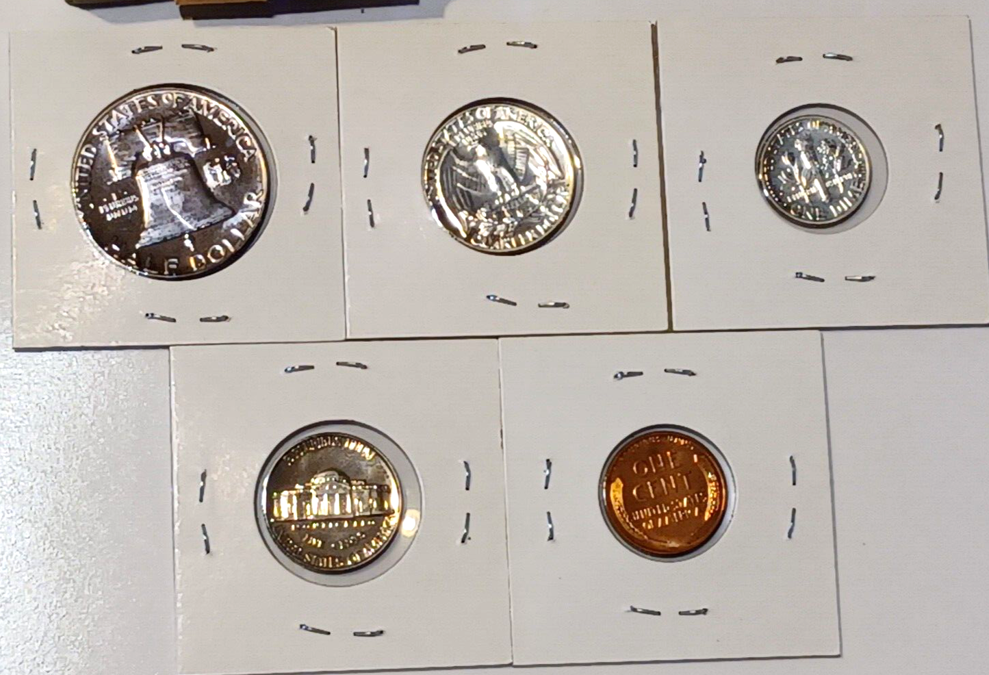 1954 US MINT ORIGINAL PROOF SET IN Original Box & Tissue image 5