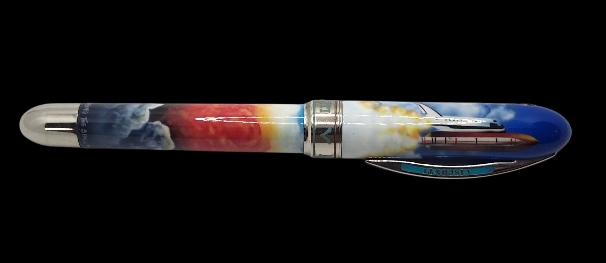 Limited Edition VISCONTI Mazzi 2005 Climbing the Space Pen 109/205 w/ 14k Nib image 3