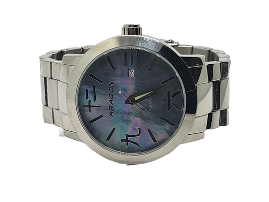 Aragon A194BLU Chinese Character Automatic 50mm image 0