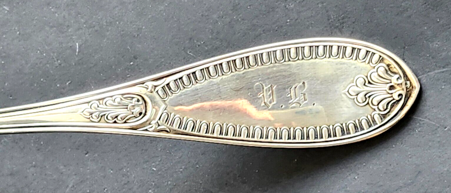 RARE! Antique Tiffany & Co Ionic Sterling Silver Large Shell Ladle image 2