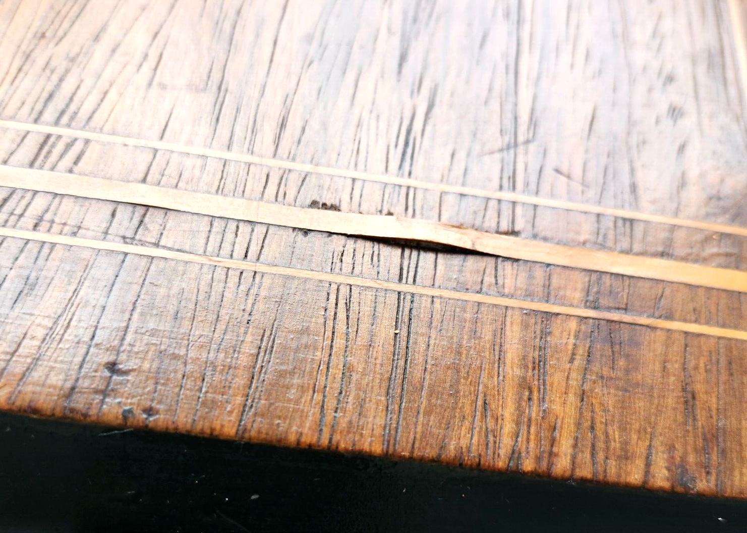 Antique M F 1840 Swiss Marque De Fabrique Cylinder Hand Crank 8 Airs Music Box image 6