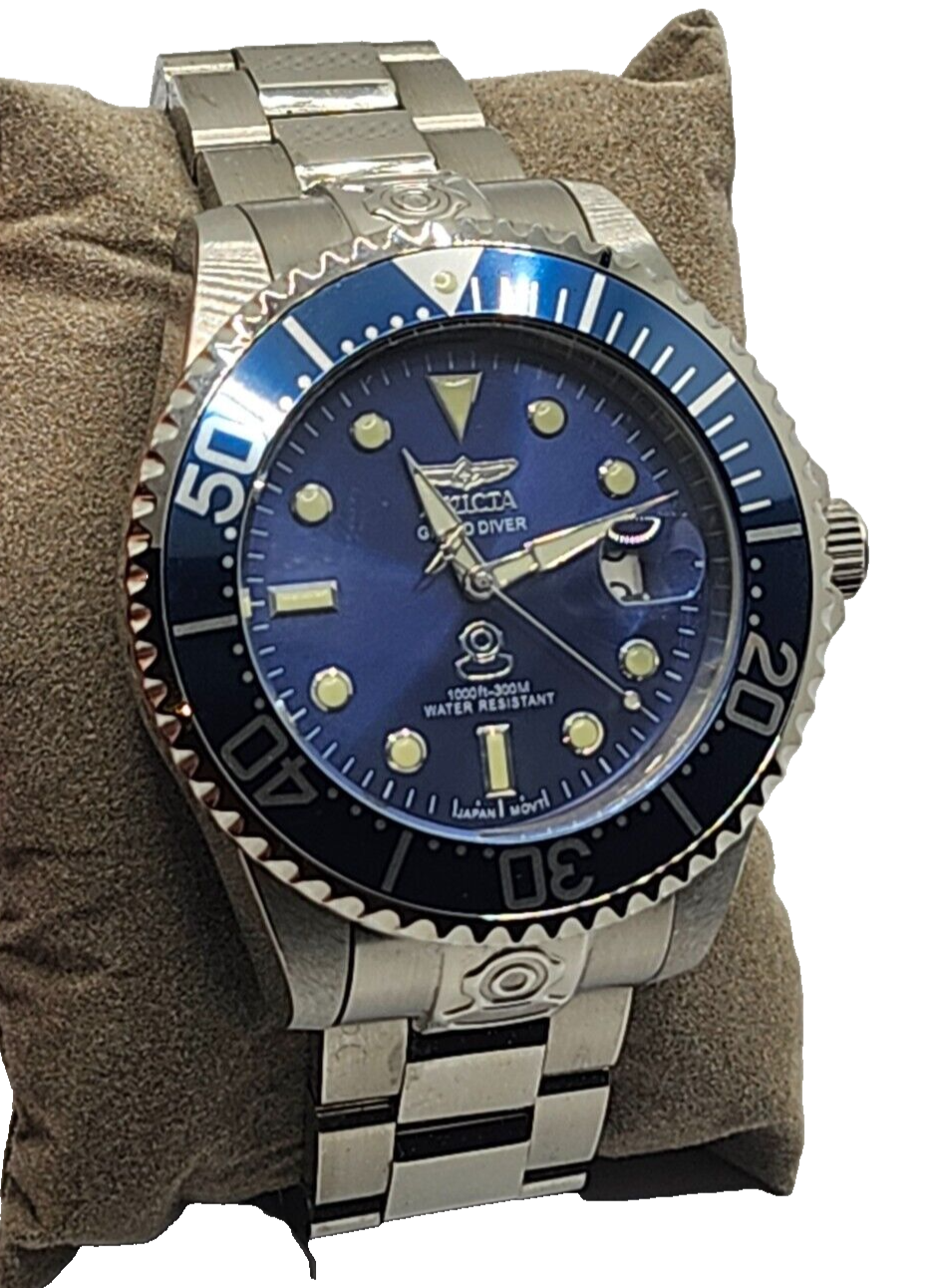 Invicta Grand Diver Automatic 300M Men's Watch Model #13859 ~ Blue image 2