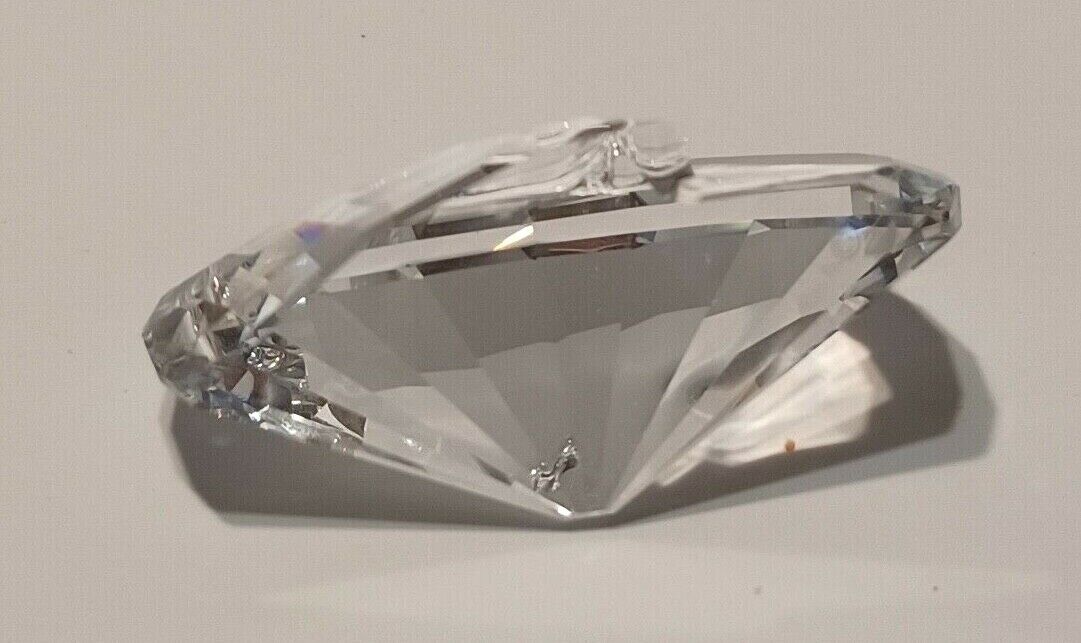 Swarovski Crystal 2015 SCS Peacock Plaque Paperweight Membership Gift 5063699 image 3