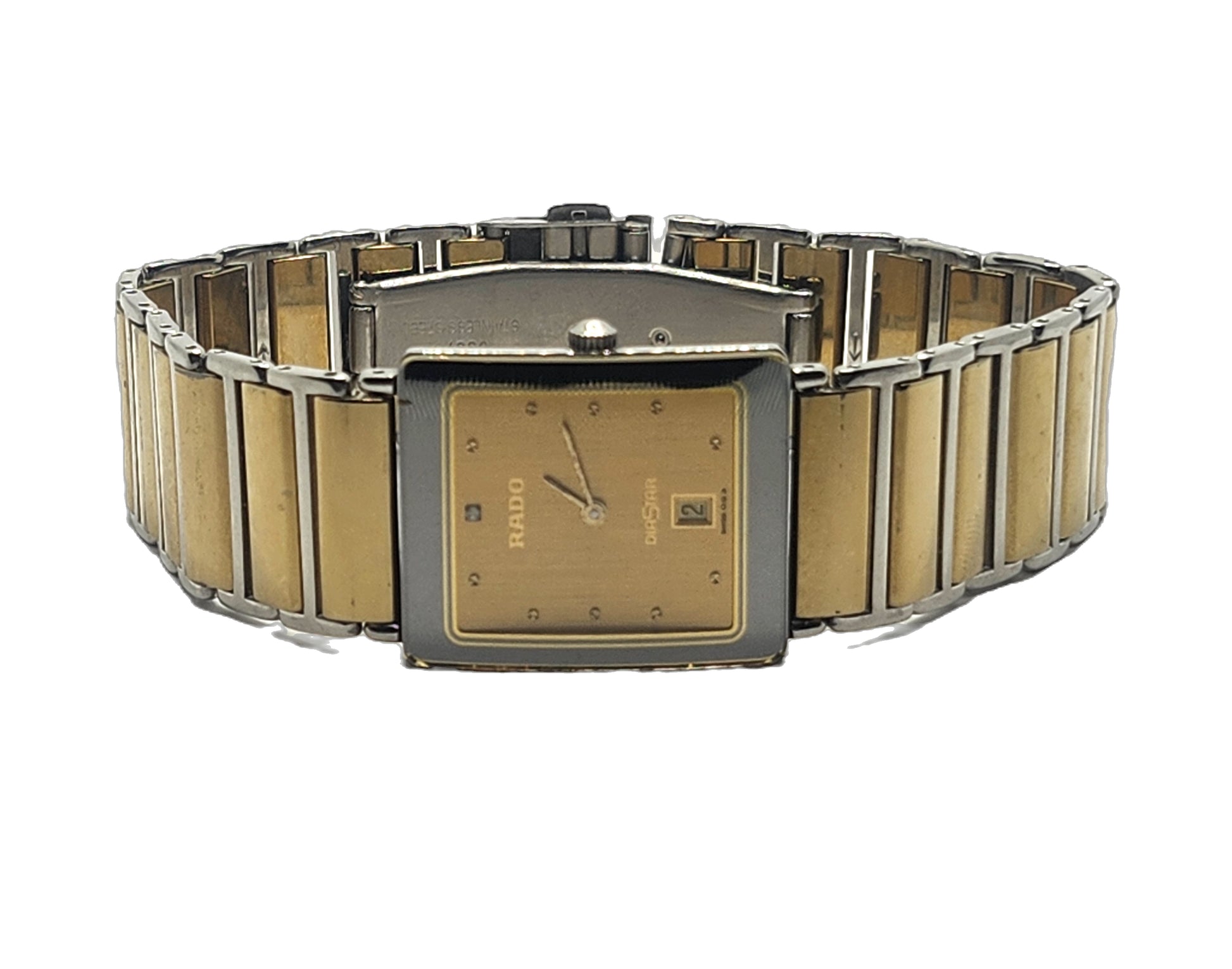 Vintage Men's Rado Diastar Cermic Stainless Steel Watch #160.0318 image 0