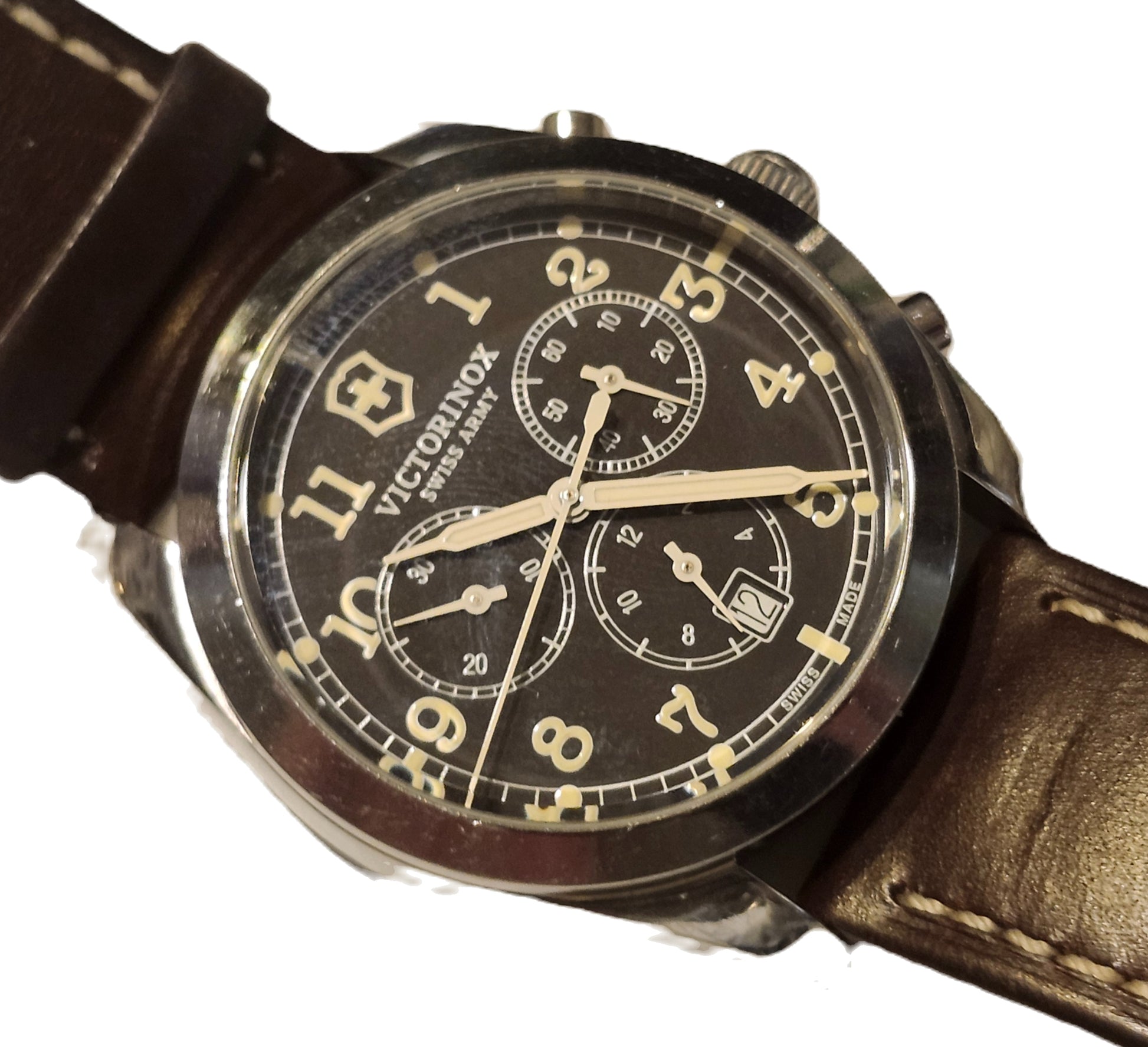 Victorinox Swiss Army Infantry Chronograph Black Dial Men's Watch 241567 image 2