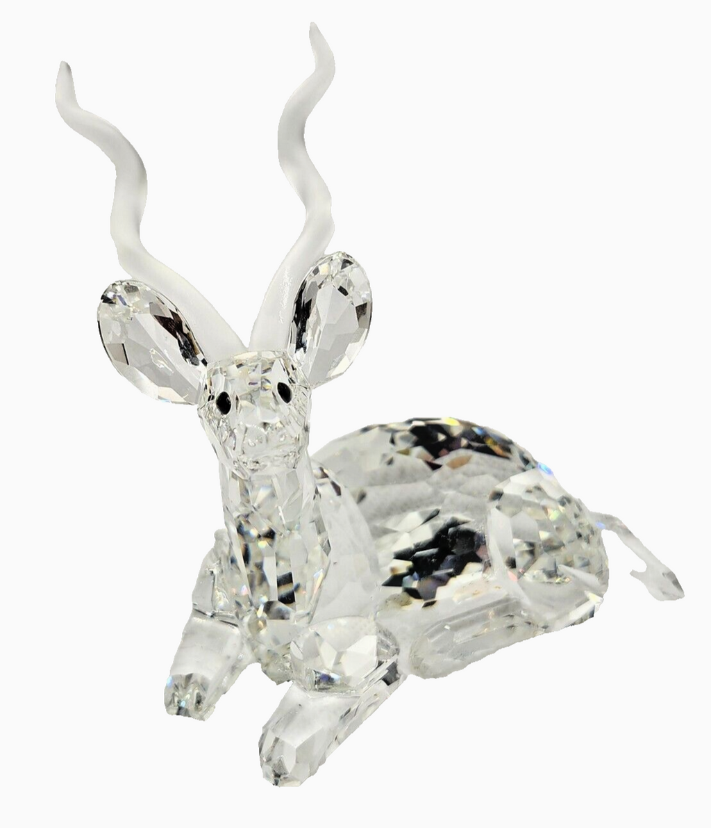 Swarovski Crystal 1994 Inspiration d' Africa Annual Edition Kudu Figurine w/ Box image 2