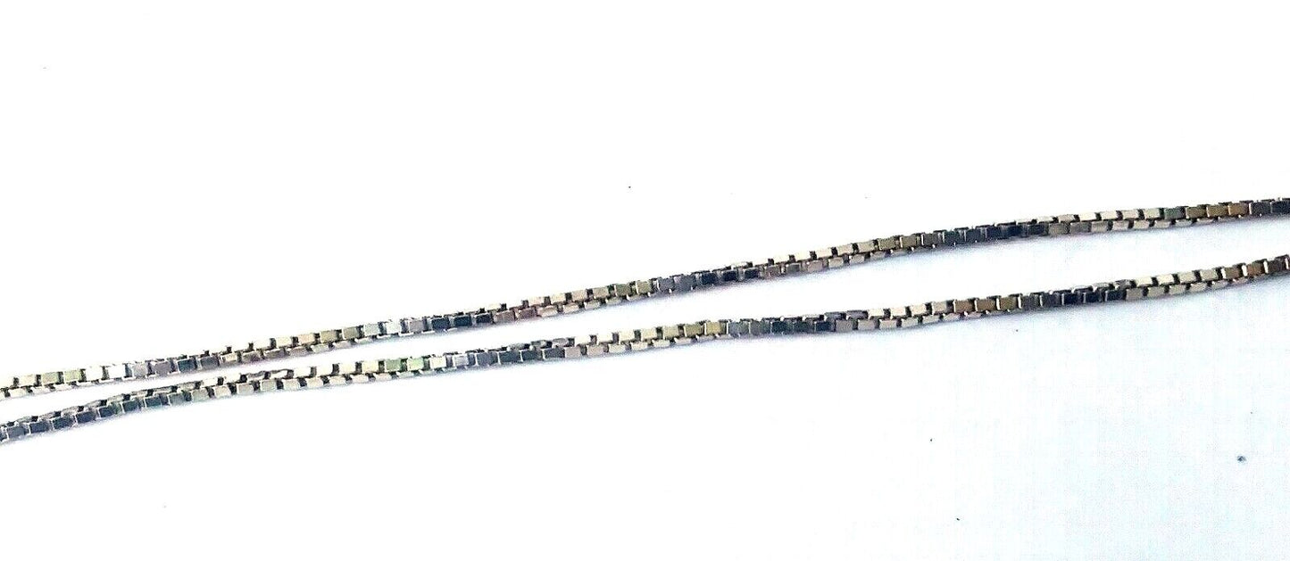 Native American Signed Sterling SIlver & Onyx Pendant with Necklace CC image 7