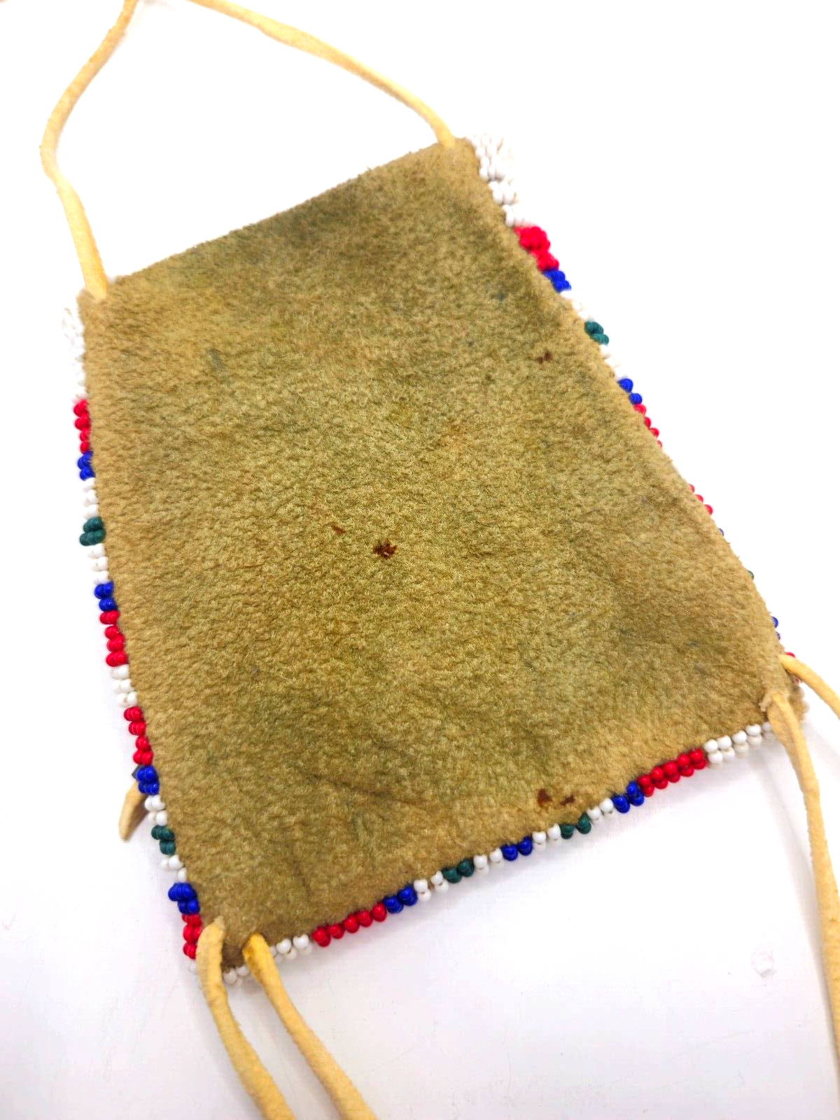 Vintage Native American Sioux or Arapaho Strike-a-Light Case / Medicine Bag image 9