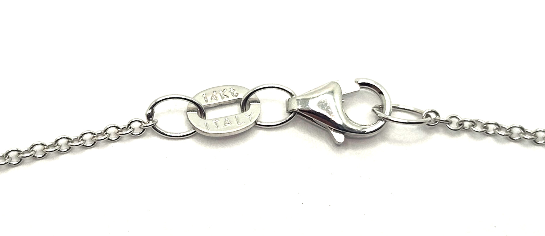 NEW! EFFY 14K White Gold .72ct Tanzanite & Diamond Trillion Pendant image 8