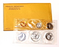1957 U.S. Mint SILVER PROOF Set in Original Envelope image 0