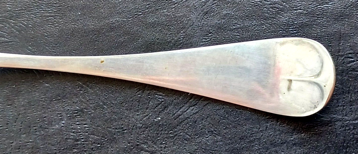 Antique Fancy Sterling Silver Macaroni Server Pierced Serving Spoon Floral Motif image 8