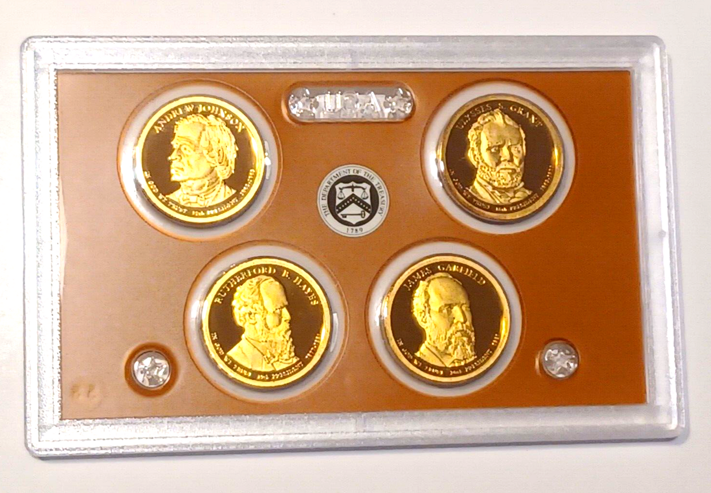 2011 S US Mint Silver Proof Set - 14 Coins COA Original Box image 7