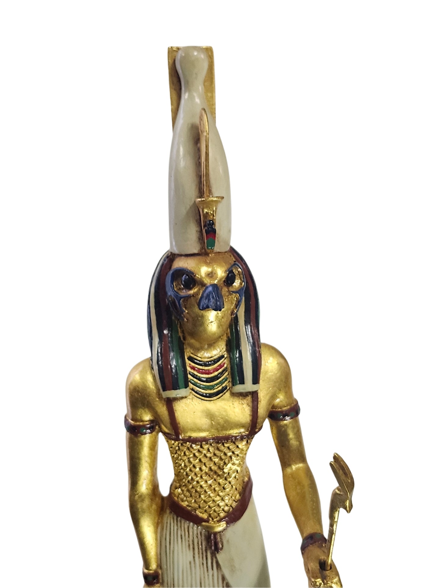 Artisans Guild International AGI Egyptian Horus Falcon Head Statue image 1