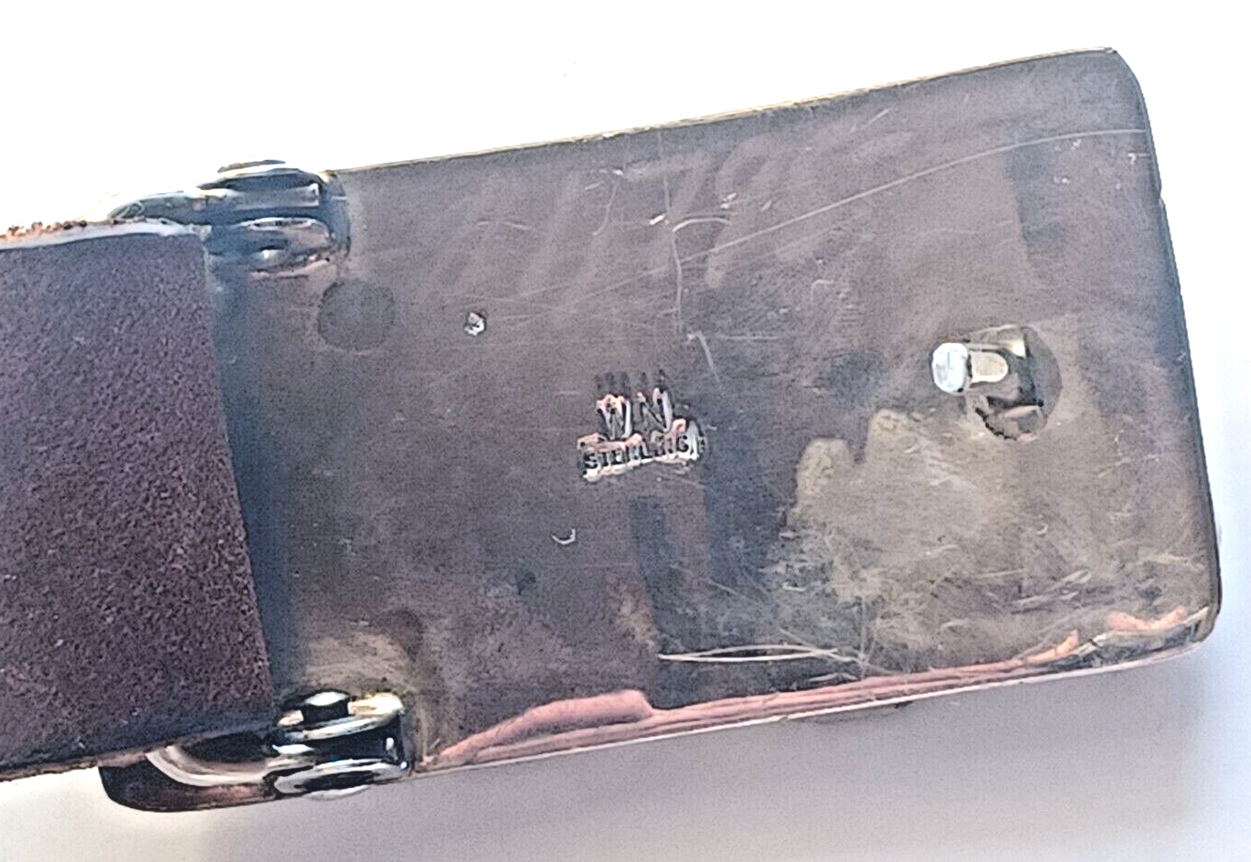 Navajo Native American Sterling Silver Turquoise Concho Belt by Willie Nezzie image 16