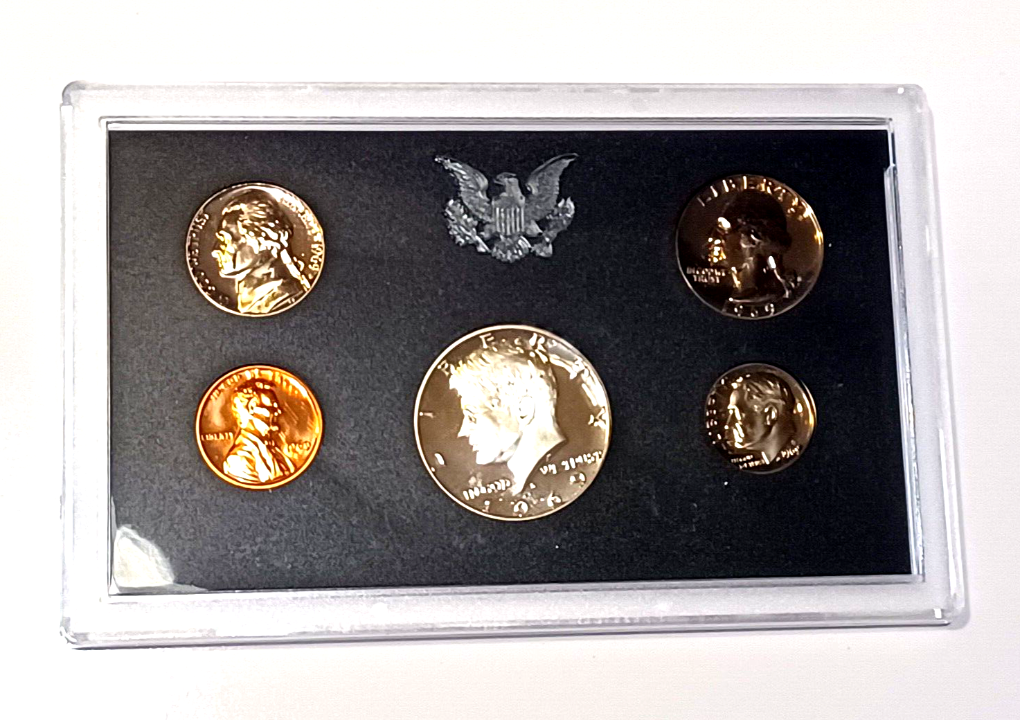 1969 U.S. Special Mint 40% SILVER PROOF Set in Original Packaging image 1