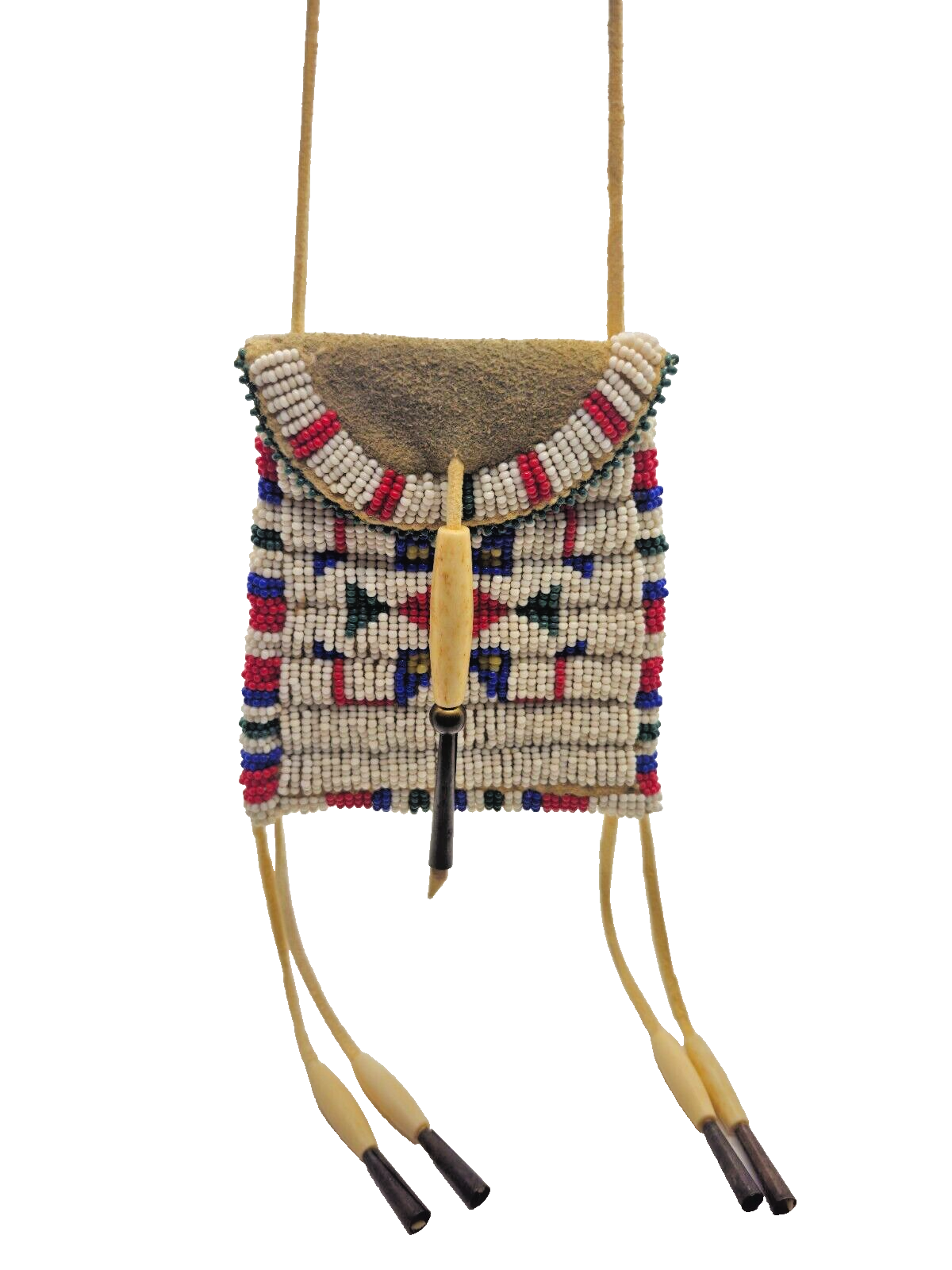 Vintage Native American Sioux or Arapaho Strike-a-Light Case / Medicine Bag image 0