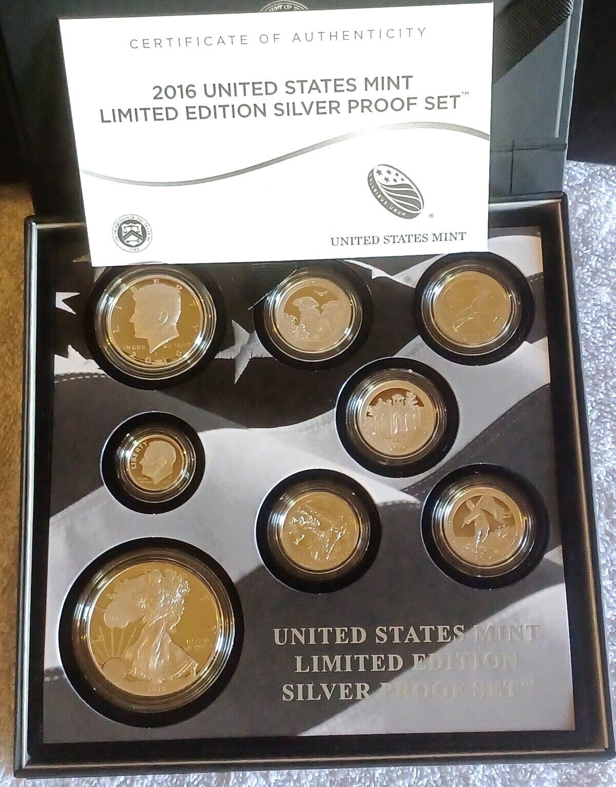 2016 S United States Mint Limited Edition Silver Proof Set image 3