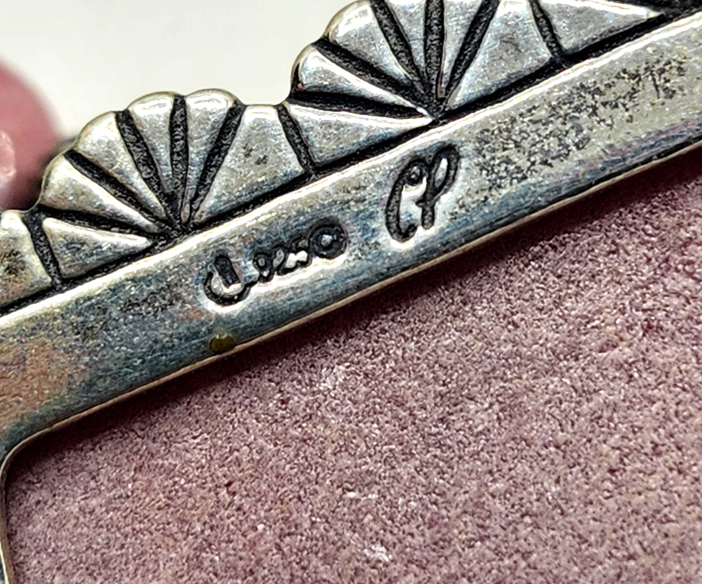 Carolyn Pollack Relios Sterling Silver & Rhodolite Pink Necklace w/ Enhancer image 8