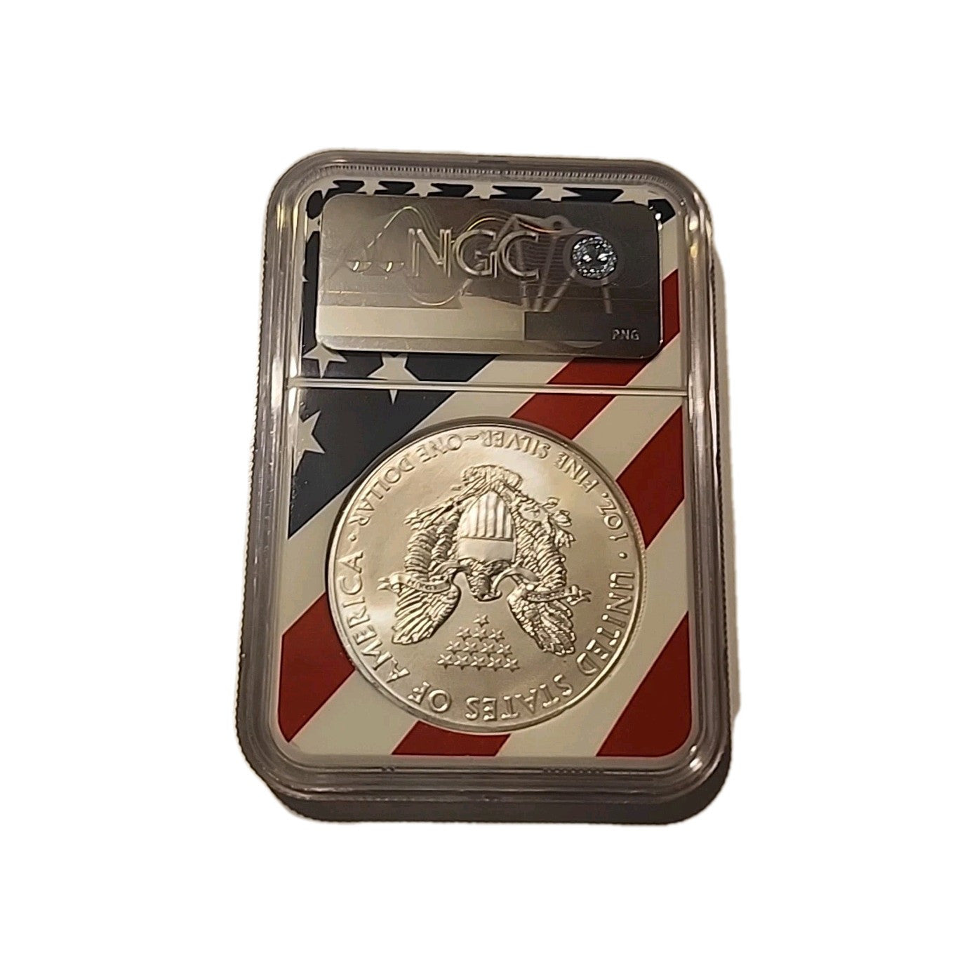 2015 US Silver $1 Eagle NGC MS69 image 1