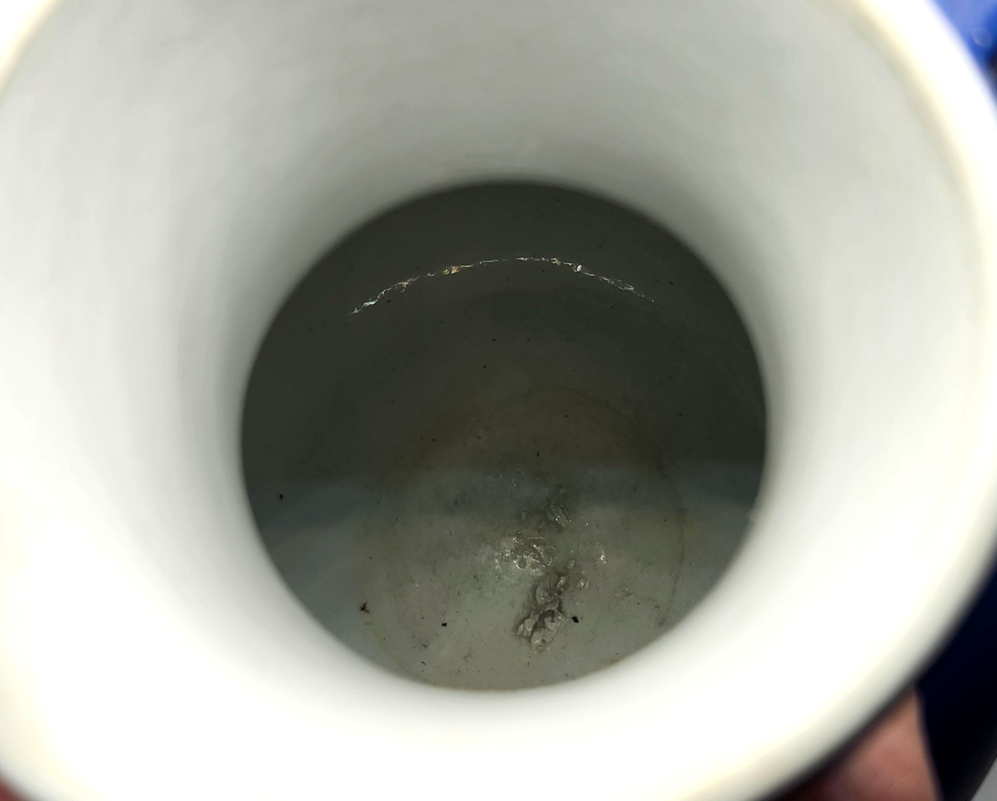 Antique Wedgewood England Cobalt Blue Jasperware Doric Jug Muses image 6