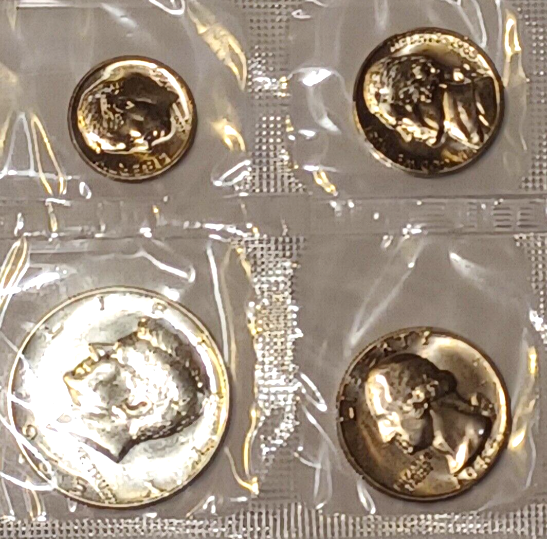 1965 U.S. Special Mint 40% SILVER PROOF Set in Original Envelope image 3