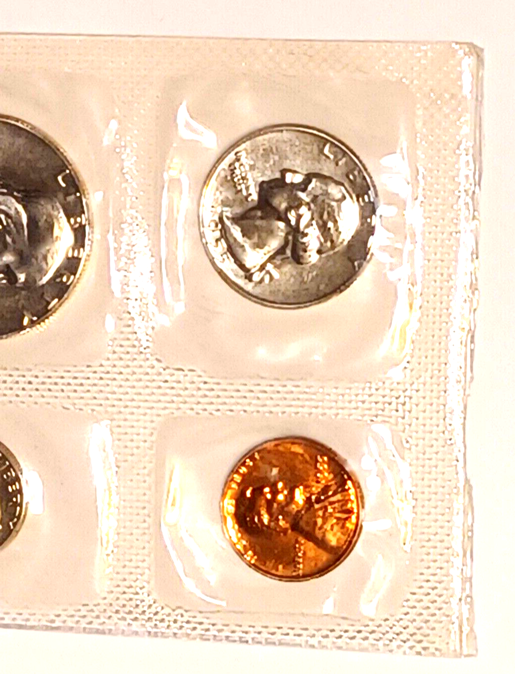 1955 U.S. Mint SILVER PROOF Set in Original Envelope image 2