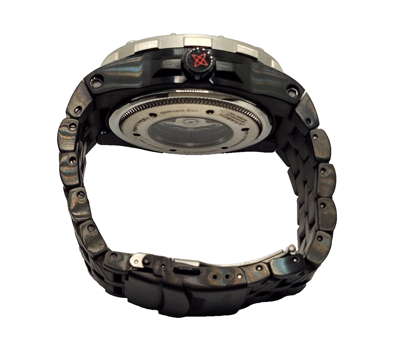 ARAGON Enforcer IP Black T-100 14 Tubes A168BLK Men's Watch image 5