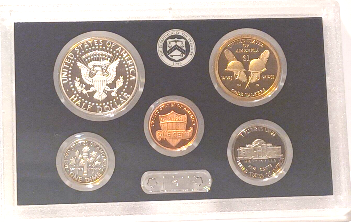 2016 S US Mint Silver Proof Set - 13 Coins COA Original Box image 3