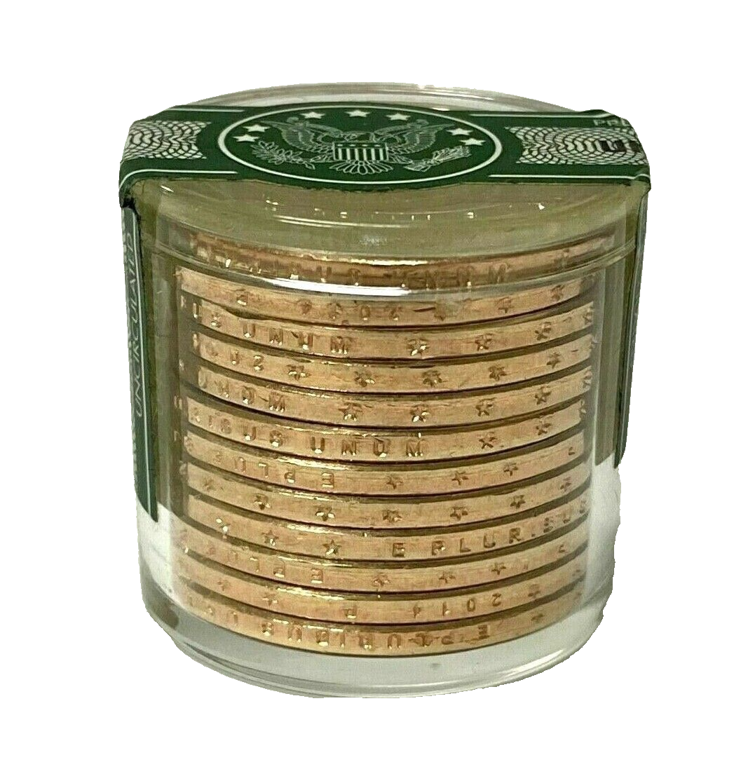 Danbury Mint William Henry Harrison Presidential Dollar Coin Roll of 12 Uncir. image 2