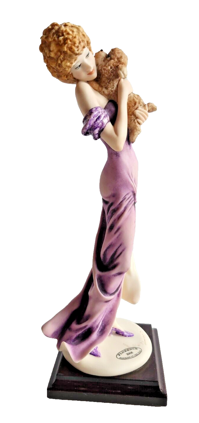 RARE! Giuseppe Armani #2044C "My Furry Pal”  2006 Figurine of the Year image 2