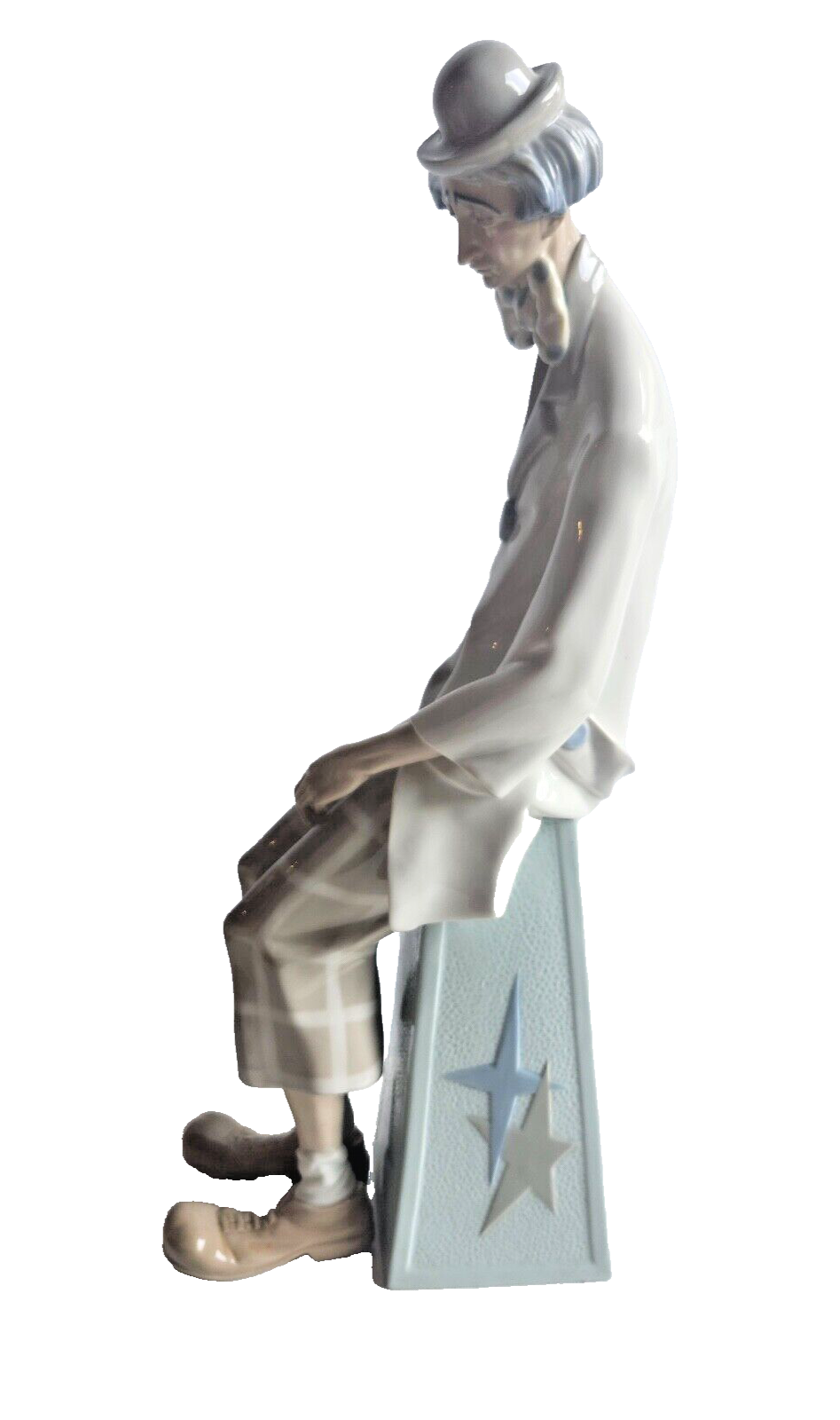 Lladro 1027 Clown with Concertina Accordion 18" Figurine in Box ~ Retired image 6