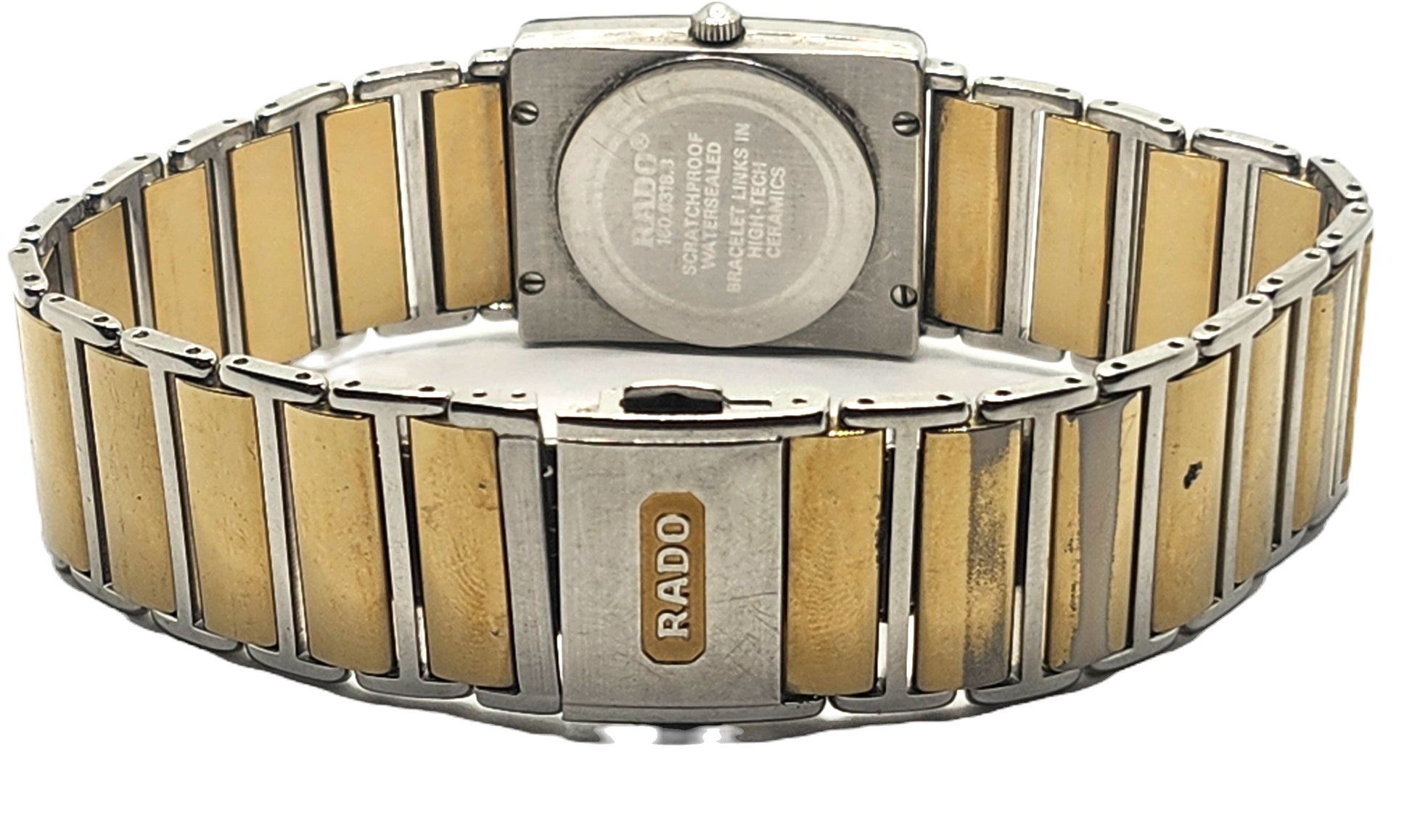 Vintage Men's Rado Diastar Cermic Stainless Steel Watch #160.0318 image 3