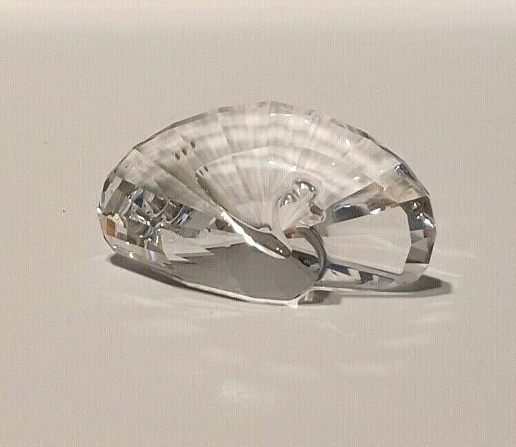 Swarovski Crystal 2015 SCS Peacock Plaque Paperweight Membership Gift 5063699 image 0