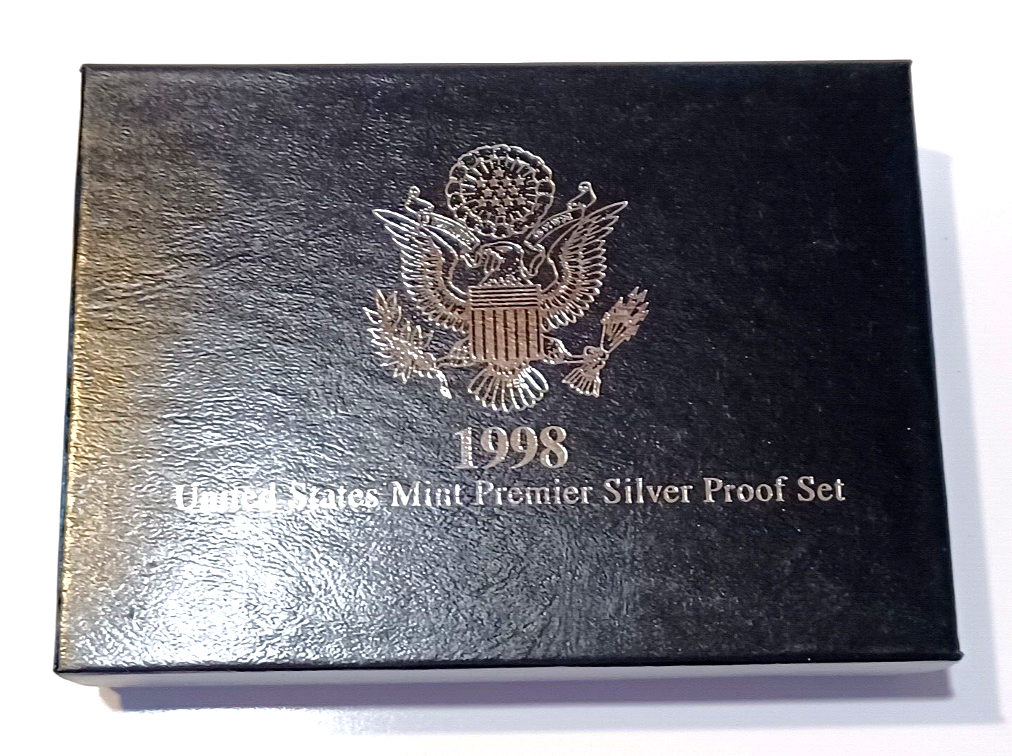 1998 U.S. Mint PREMIER SILVER PROOF Set Original Mint Packaging & COA image 6