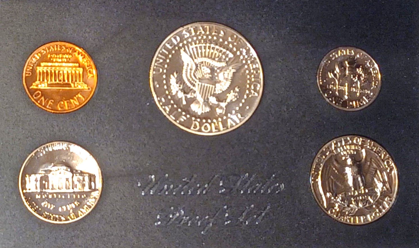 1969 U.S. Special Mint 40% SILVER PROOF Set in Original Packaging image 4