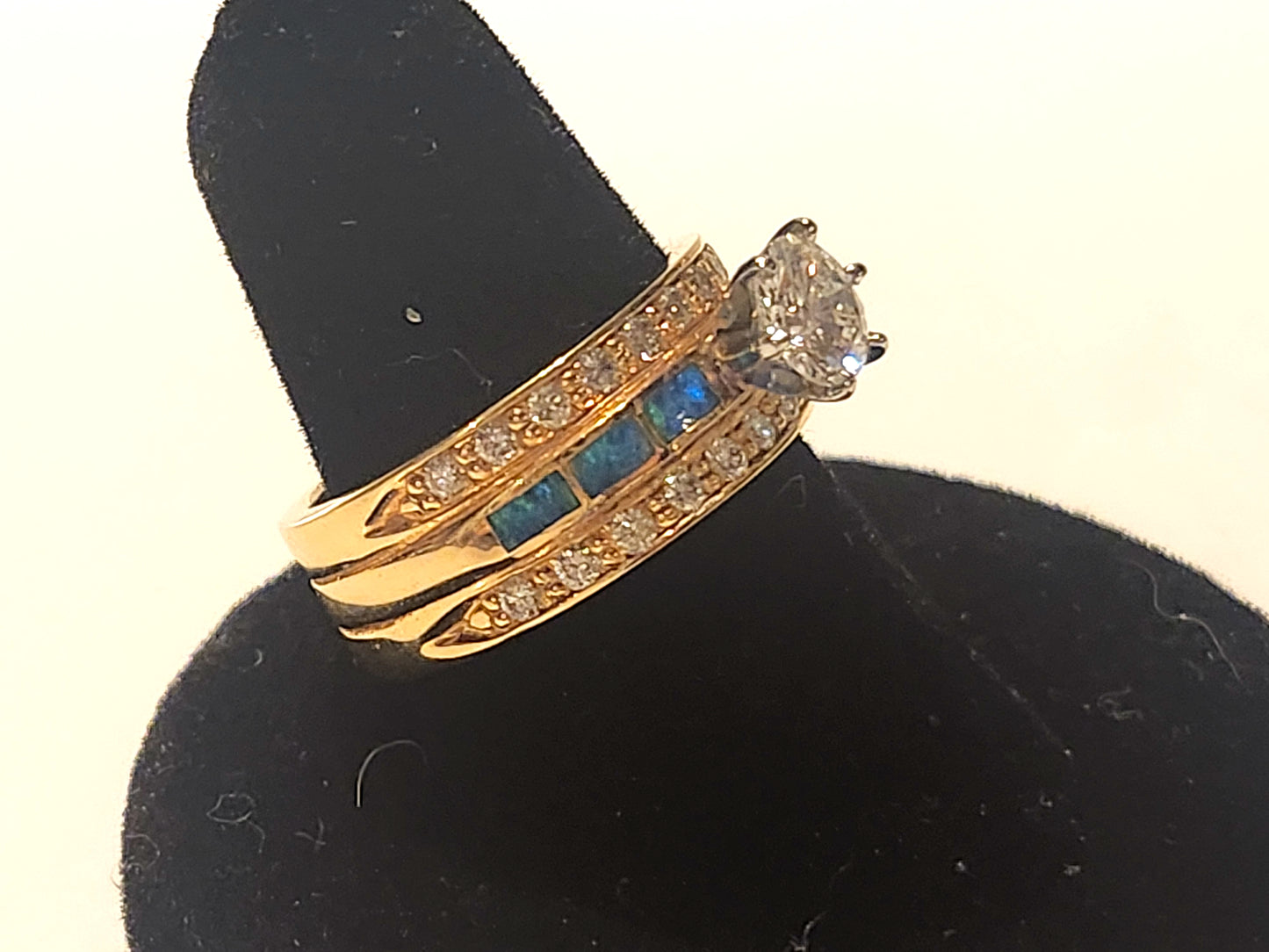 .75ct Round Diamond Solitaire 18k Santa Fe Goldworks Engagement Ring image 3