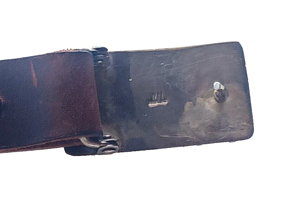 Navajo Native American Sterling Silver Turquoise Concho Belt by Willie Nezzie image 17