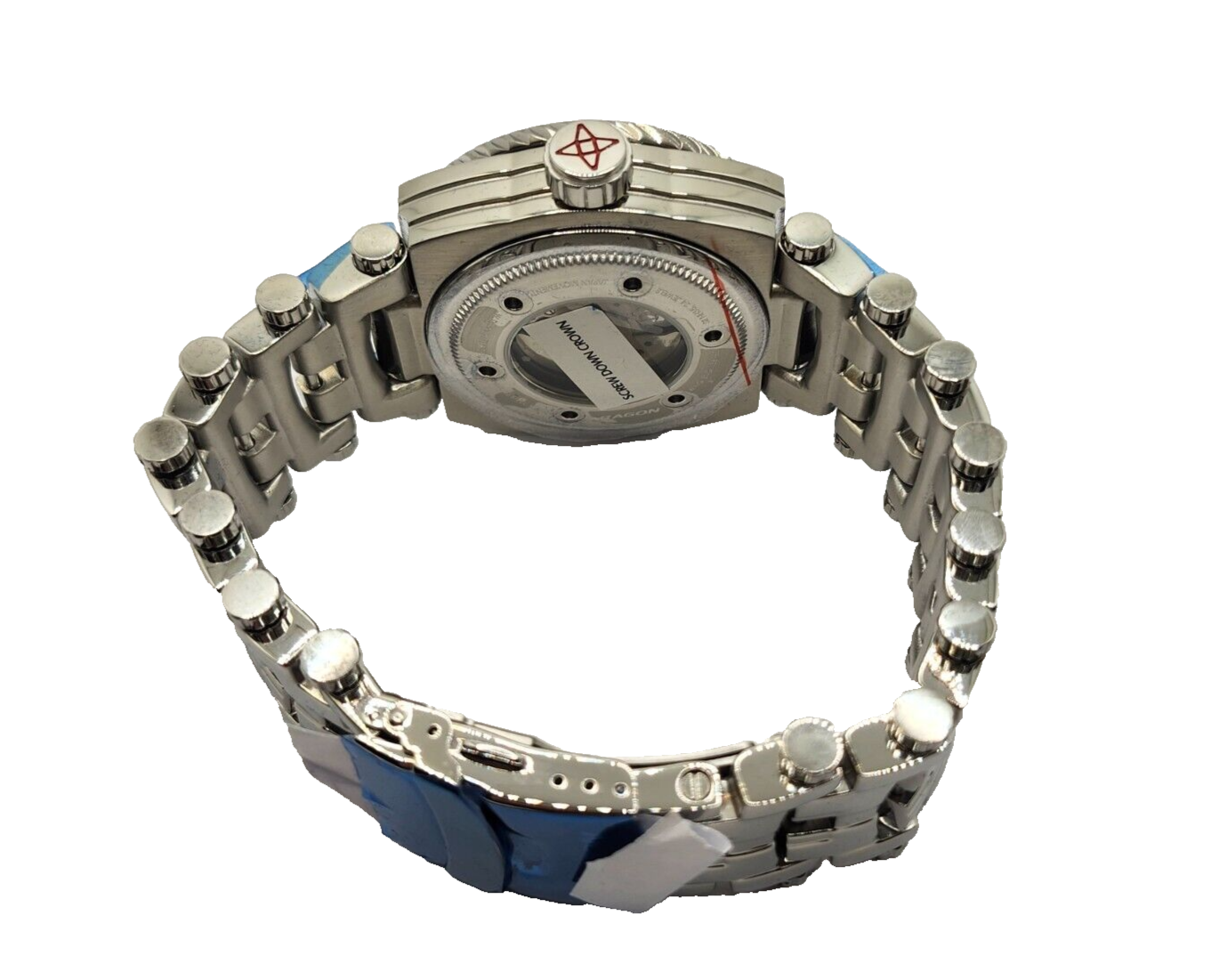 NEW Aragon Millipede Automatic A093 Mens Watch White Dial and Black Bezel in Box image 7